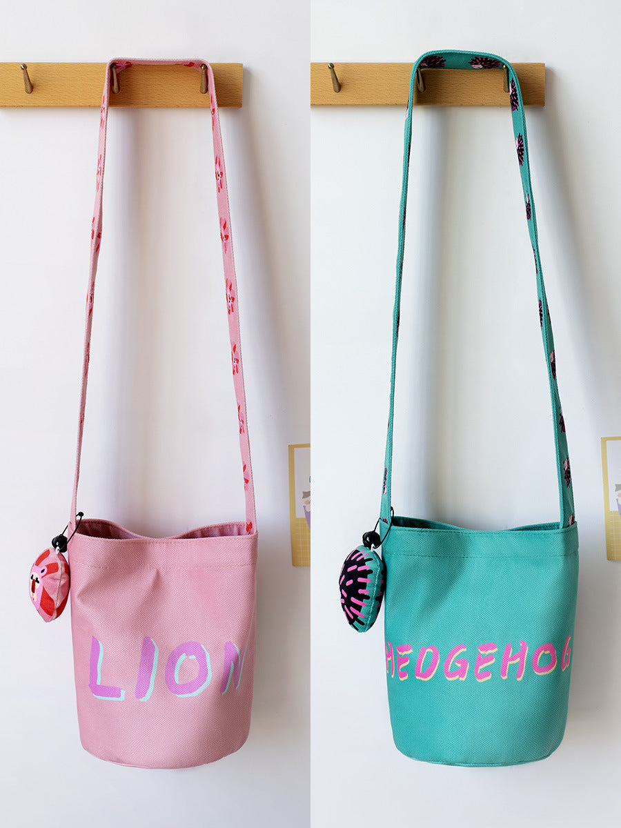 Female Small Fashion Trend Cartoon Bucket Bags