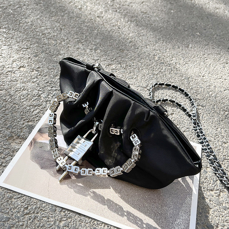 Women's Female Kendall Dinner Cloud Chain Portable Shoulder Bags