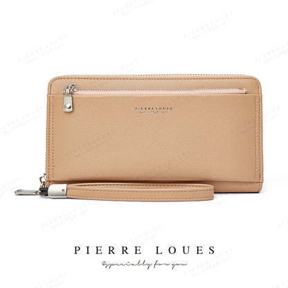 Women's Elegant Pierre Long Multifunctional Clutch Ladies Wallets