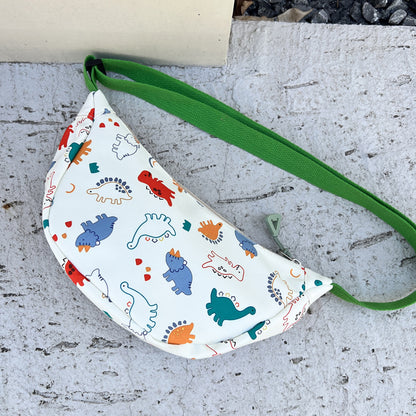 Sacs banane pour enfants de style coréen avec imprimé dessin animé mignon pour garçons