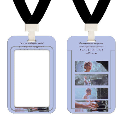 Campus Bus Meal Access Control Transparent Card Holder