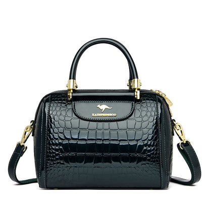 Women's Stylish Pretty Patent Leather Glossy Handbags