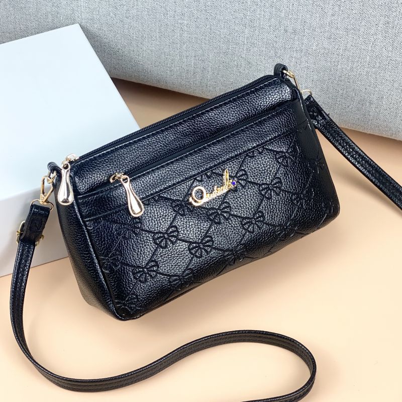 Glamorous Unique Soft Leather Mother Stall Crossbody Bags