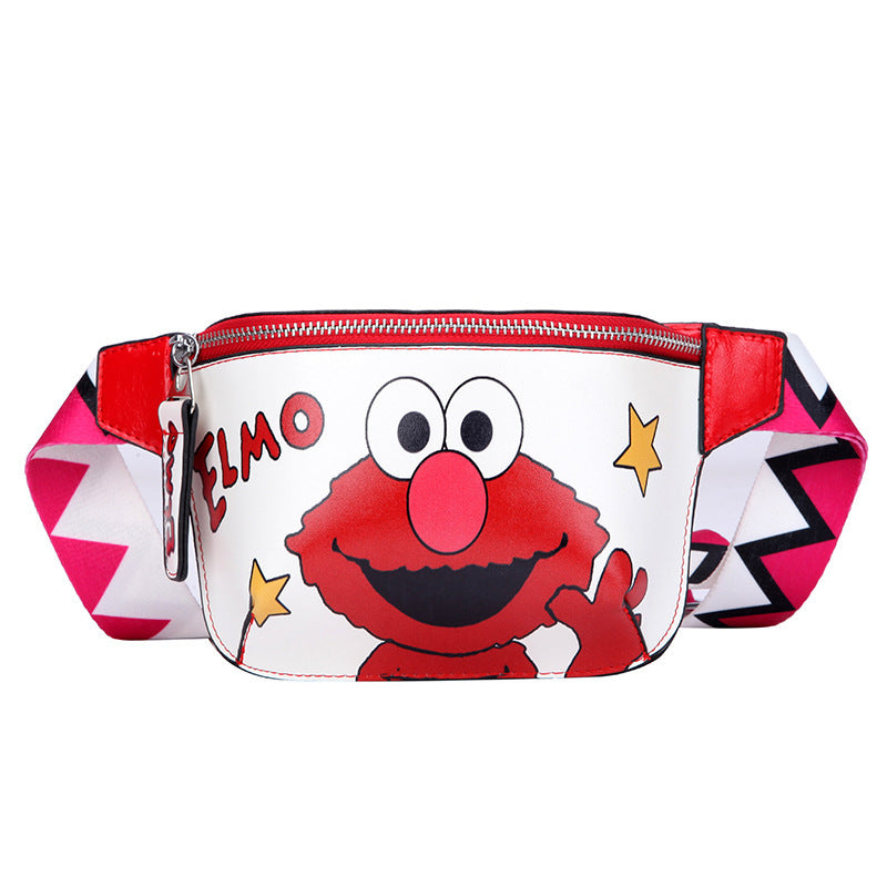 Sacs banane tendance pour femmes, motif punk, Sesame Street