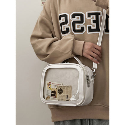 Square Design Small Food Intake Cartoon Daily Mobile Crossbody Bags