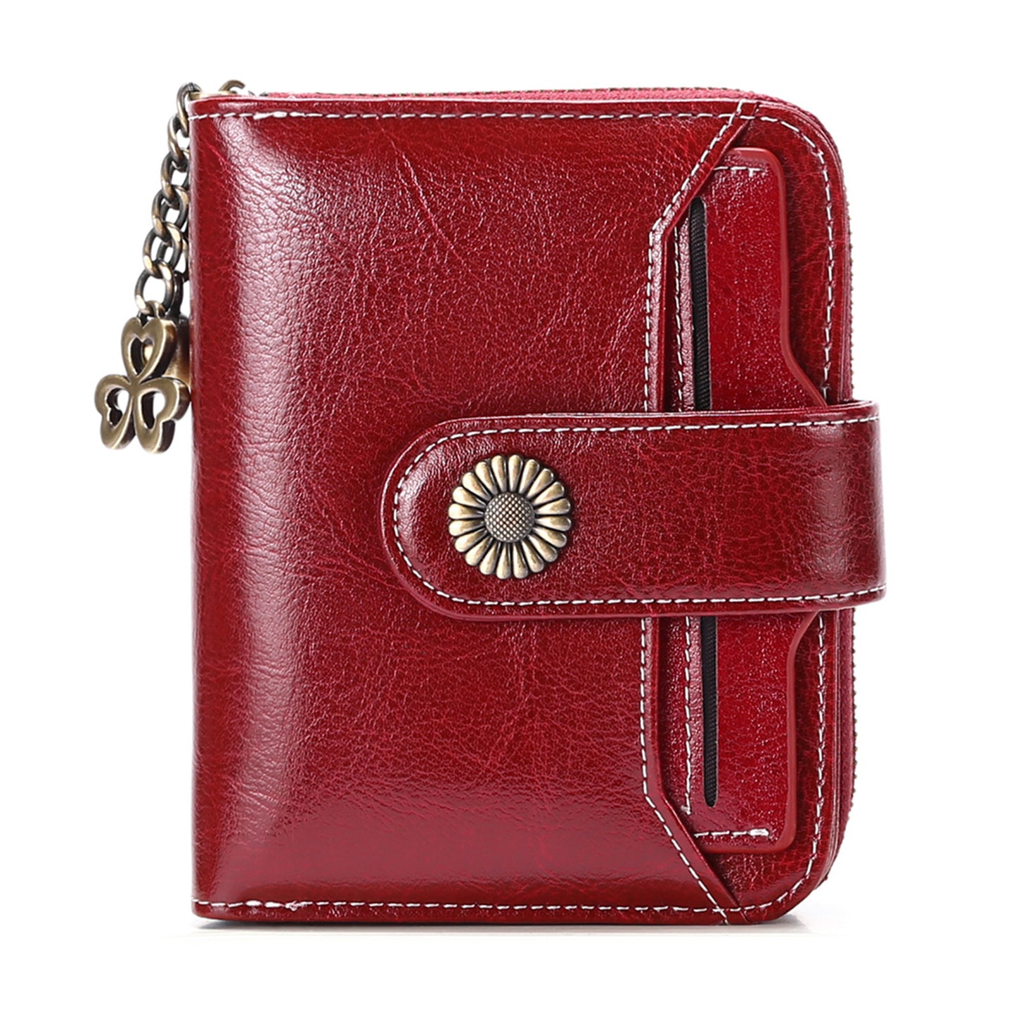 Women's Leather Female Short Korean Mini License Ladies Wallets