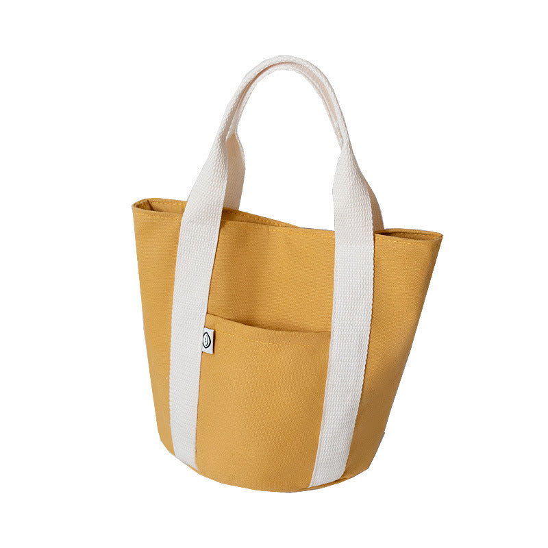 Canvas Female Lunch Box Out Hand Handbags