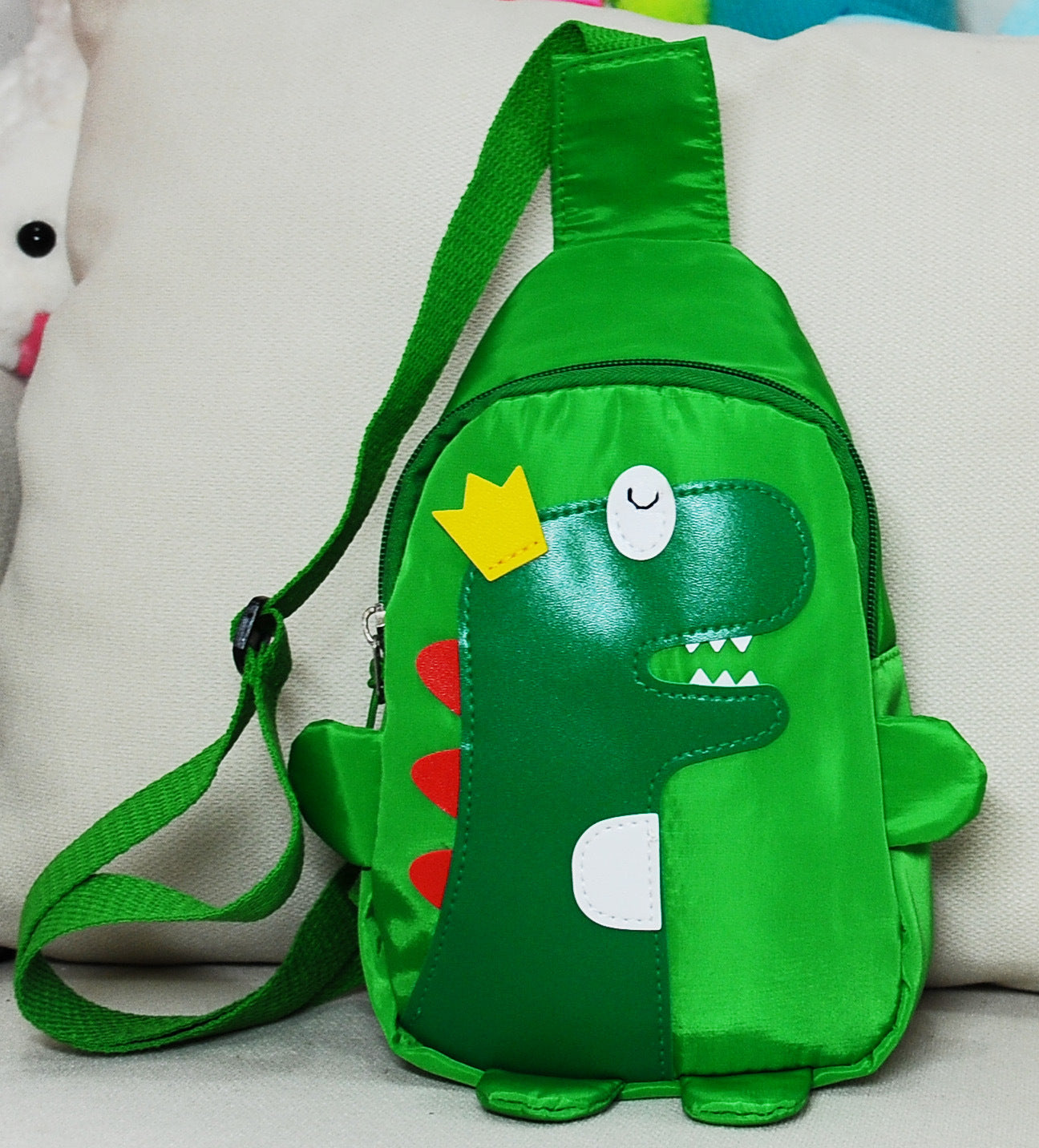 Children's Popular Bao Long Printing Cute Children's Shoulder Bags