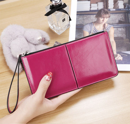 Women's New Long Zipper Korean Style Ladies Wallets