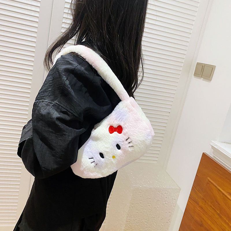 Children's Cartoon Cute Prize Claw Doll Fabric Children's Shoulder Bags