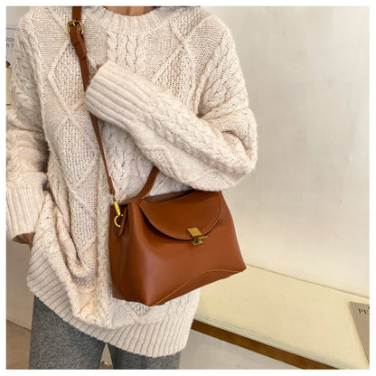 Women's Winter Fashionable Design Simple Large Capacity Crossbody Bags