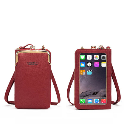 Women's Mini Summer Integrated Fashion Simple Touch Phone Bags