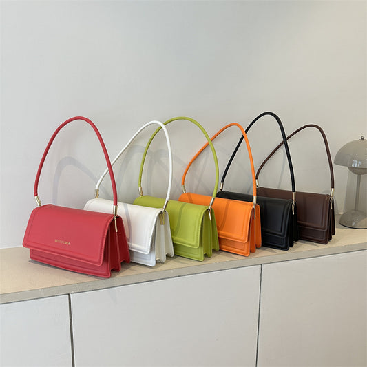 Flip J Hand Fashion Minimalist Candy Color Shoulder Bags