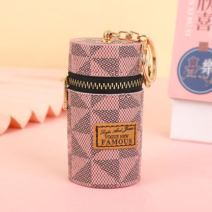 Glamorous Fashion Retro Cylinder Portable Earphone Ladies Wallets