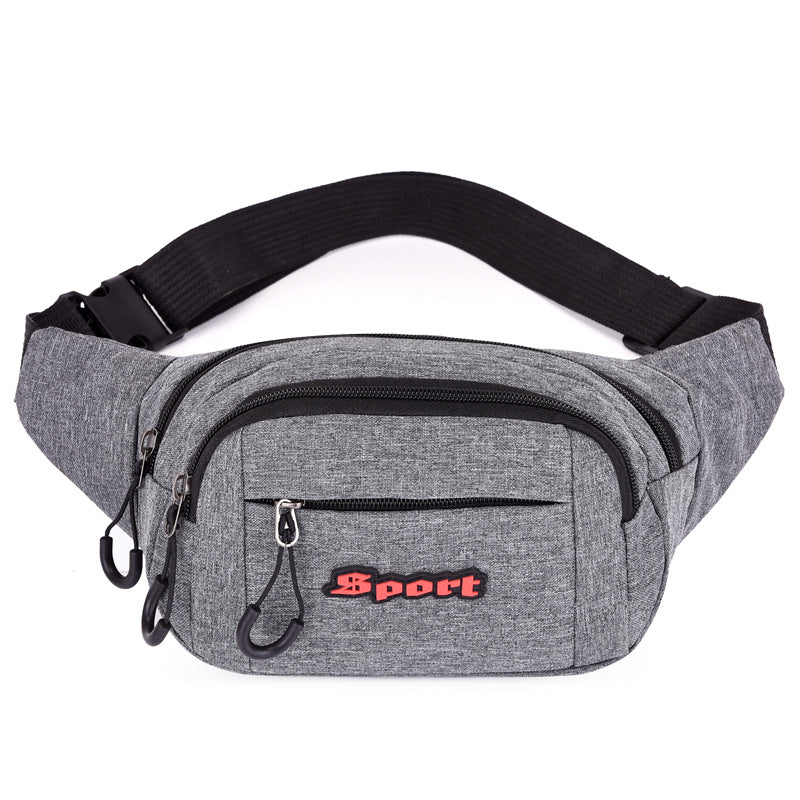 Unique Men's Slouchy Korean Oxford Cloth Men's Waist Packs