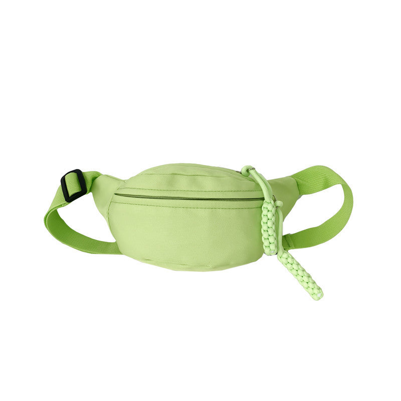 Petits sacs banane pour enfants de style coréen, couleur unie, tendance