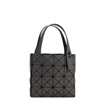 Women's Box Geometric Triangle Hand Holding Handbags