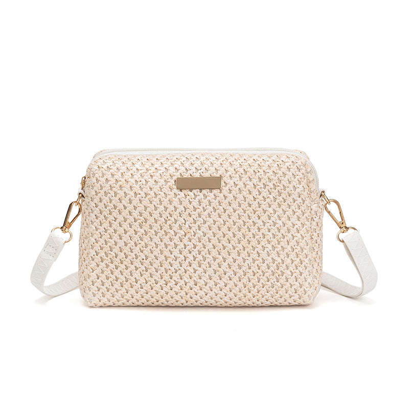 Women's Niche Woven Fashion Straw Beach Crossbody Bags