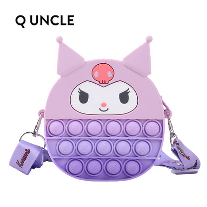 Authorized Hello Kitty Silicone Cartoon Melody Purses