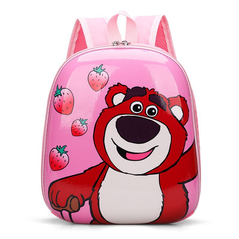 Sacs d'école pour enfants, garçons, canard, mignon, ours à fraises, à coque rigide, pour la maternelle