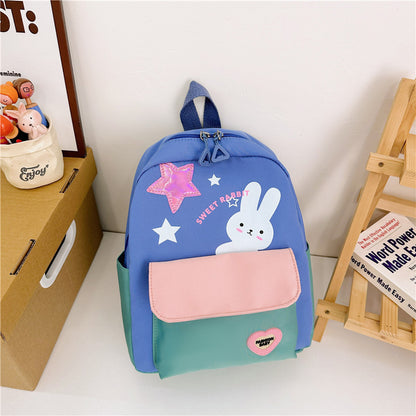 Sacs d'école pour enfants Bunny Boys Cute Small Class Kindergarten