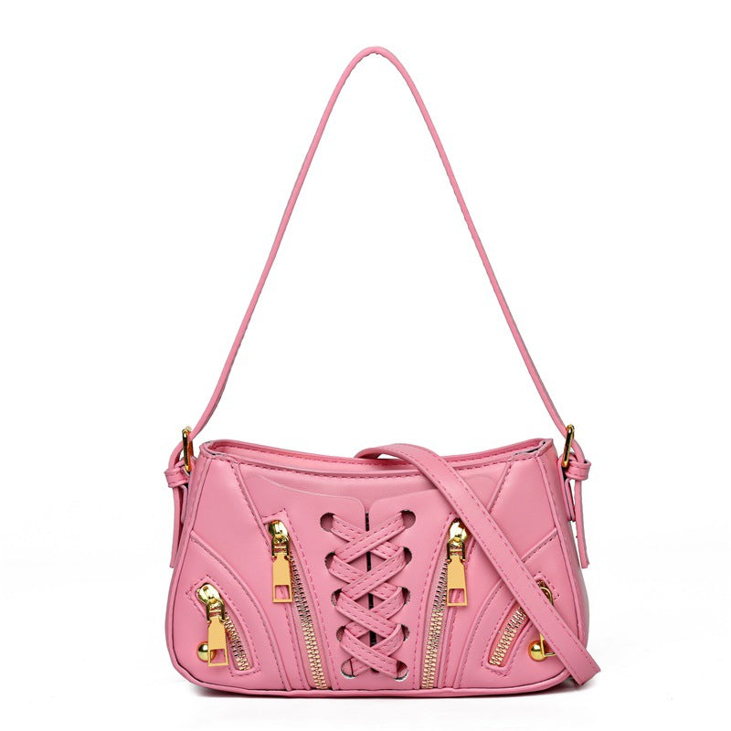 Women's Personalized Hot Style Rivet Underarm Fashion Crossbody Bags