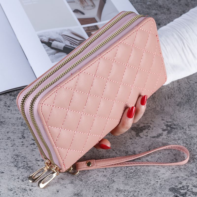 Women's Clutch Fashion Large Capacity Soft Leather Ladies Wallets