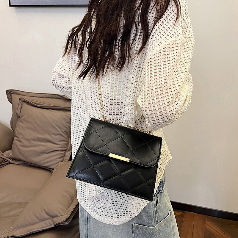 Commute Fashion Simple Small Square Female Popular Bags