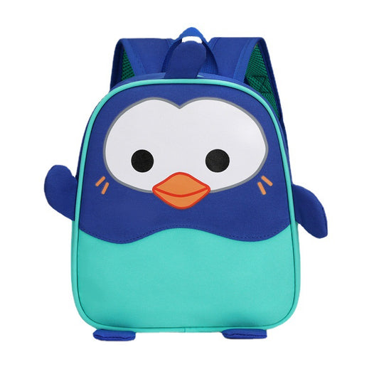 Sacs d'école maternelle imperméables en forme de pingouin mignon pour allégement du fardeau des enfants