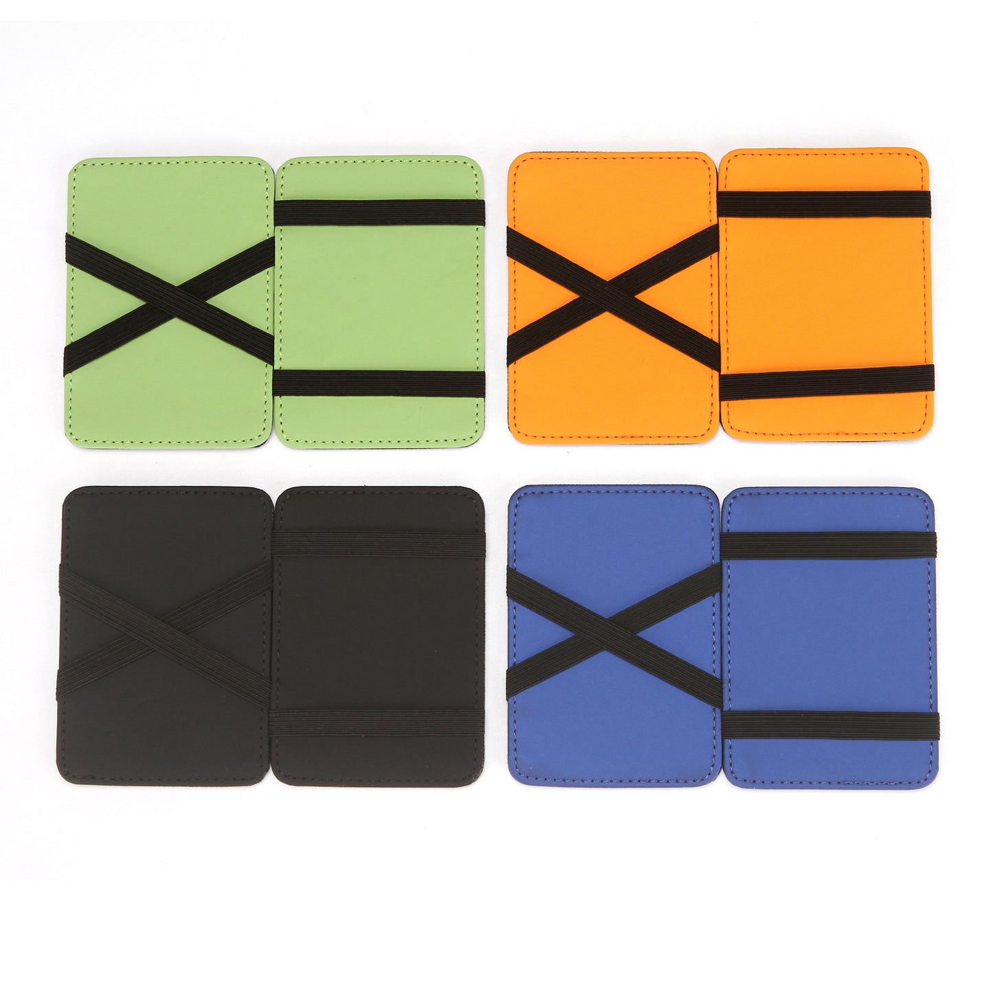 Men's Flip Magic Cross Pattern Fashion Short Men's Wallets