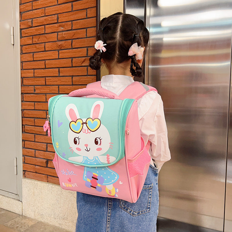 Sacs d'école maternelle en toile de dessin animé, grande capacité, étanches