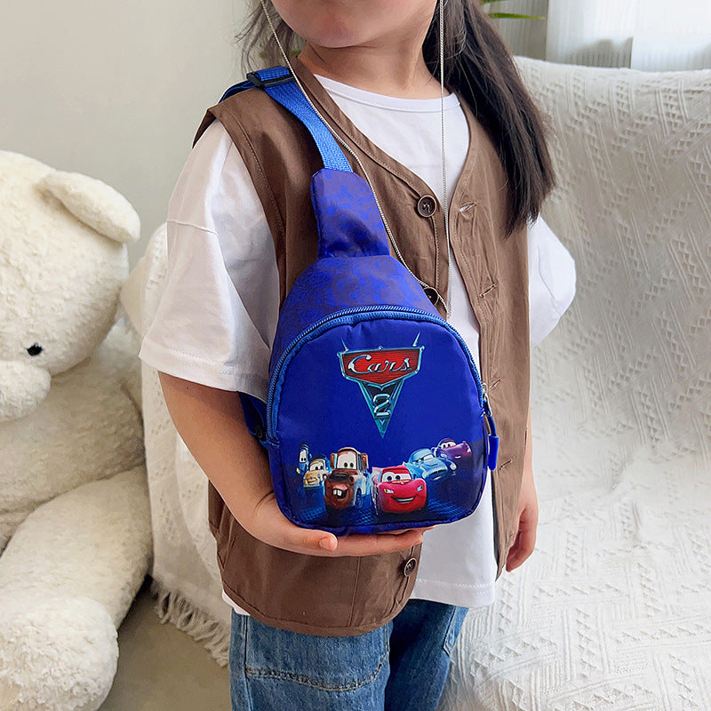 Children's Cute Cartoon Boys Fashionable Style Children's Shoulder Bags