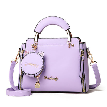 Women's Solid Color Fashion Minimalist Cute Wild Crossbody Bags