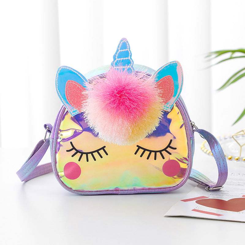 Sacs de rangement élégants et beaux avec motif de licorne de dessin animé