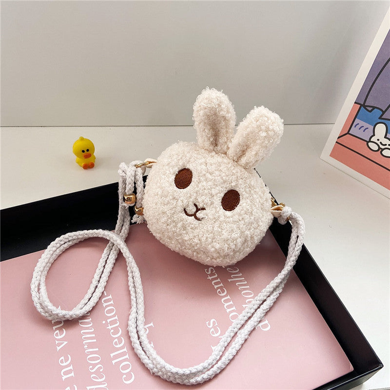 Children's Small Fashion Princess Accessory Cute Plush Children's Shoulder Bags