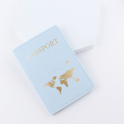 Coffret cadeau passeport en cuir pour couple, cérémonie de mariage