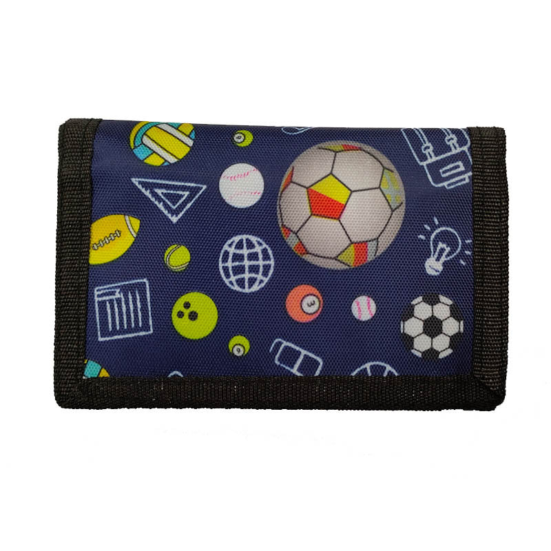 Thermal Transfer Cartoon Folding Zipper Pocket Children's Coin Purse