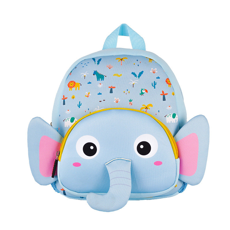 Sacs d'école en néoprène pour enfants, motif animal, licorne, cerf, dessin animé, pour élèves du primaire