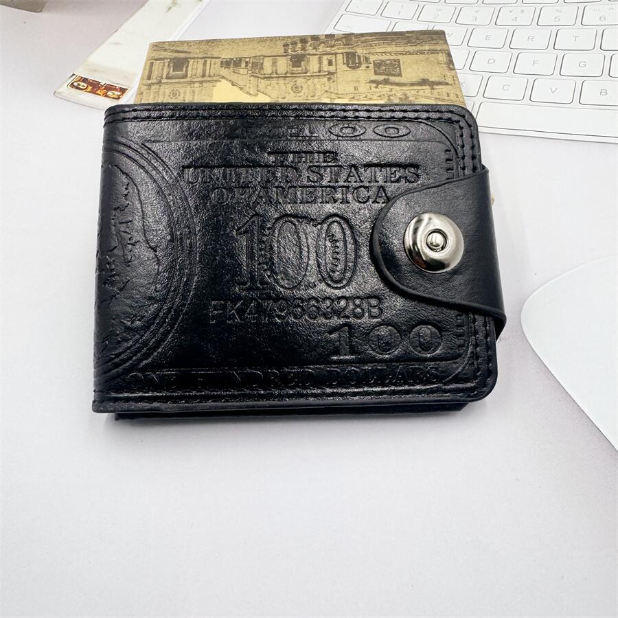 Men's New Slouchy Beautiful Trendy Short Men's Wallets