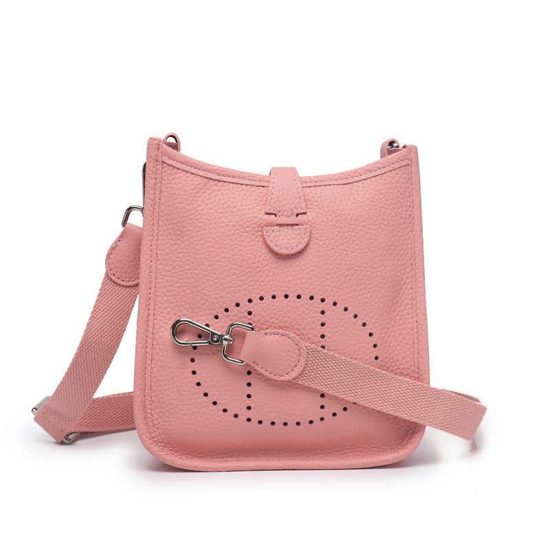 Women's Calfskin Mini Fashion Unique Hollow For Crossbody Bags