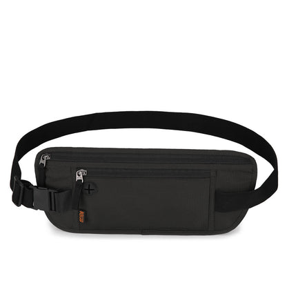 Men's Portable Overseas Document Passport Invisible Mobile Men's Waist Packs