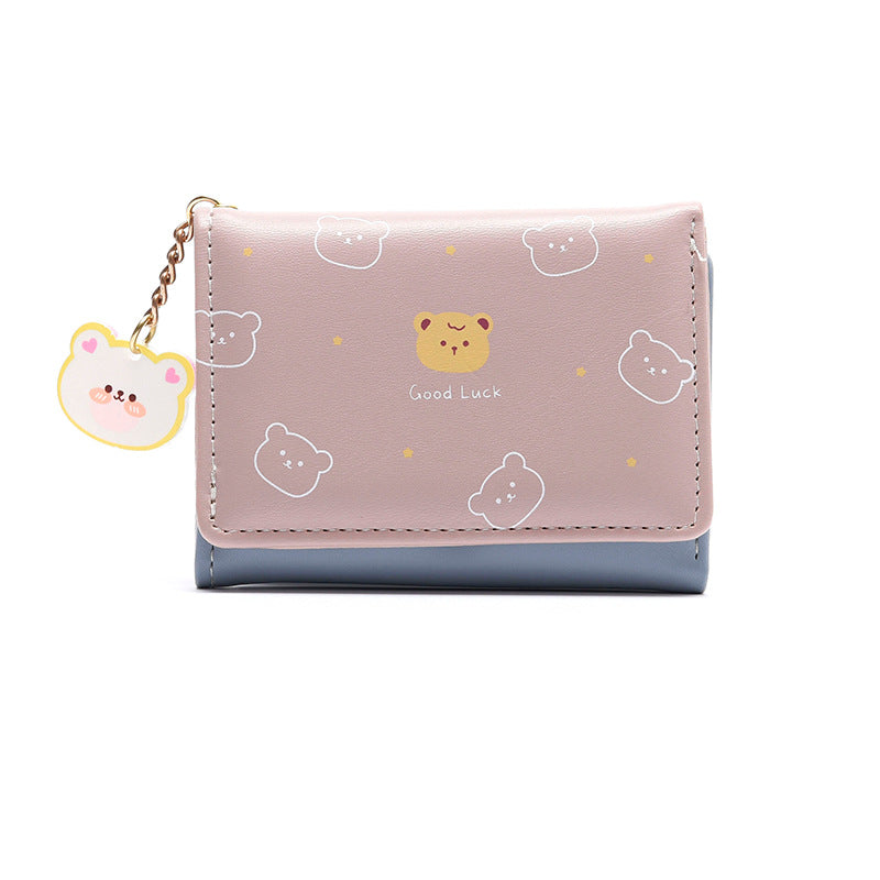 Women's Korean Short Female Fashion Cartoon Purses