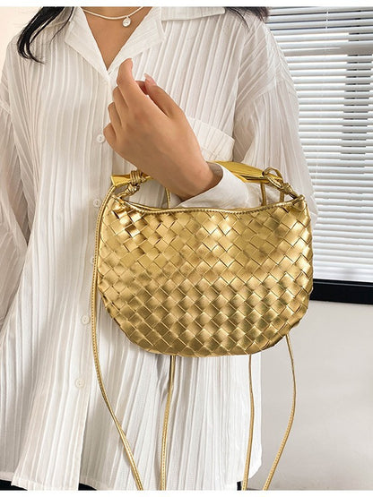 Women's Sardine Sier Woven Fashion Dinner Wedding Handbags