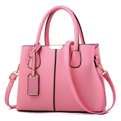 Women's Popular Versatile Litchi Pattern Fashion Handbags