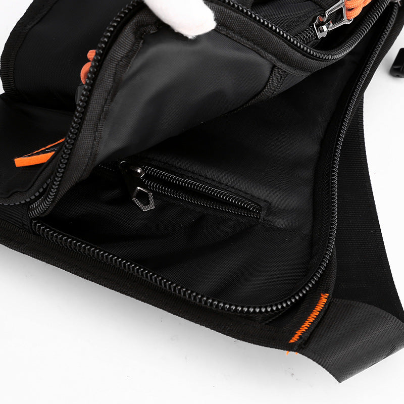 Sac banane de cyclisme pour homme, coupe ajustée, grande capacité