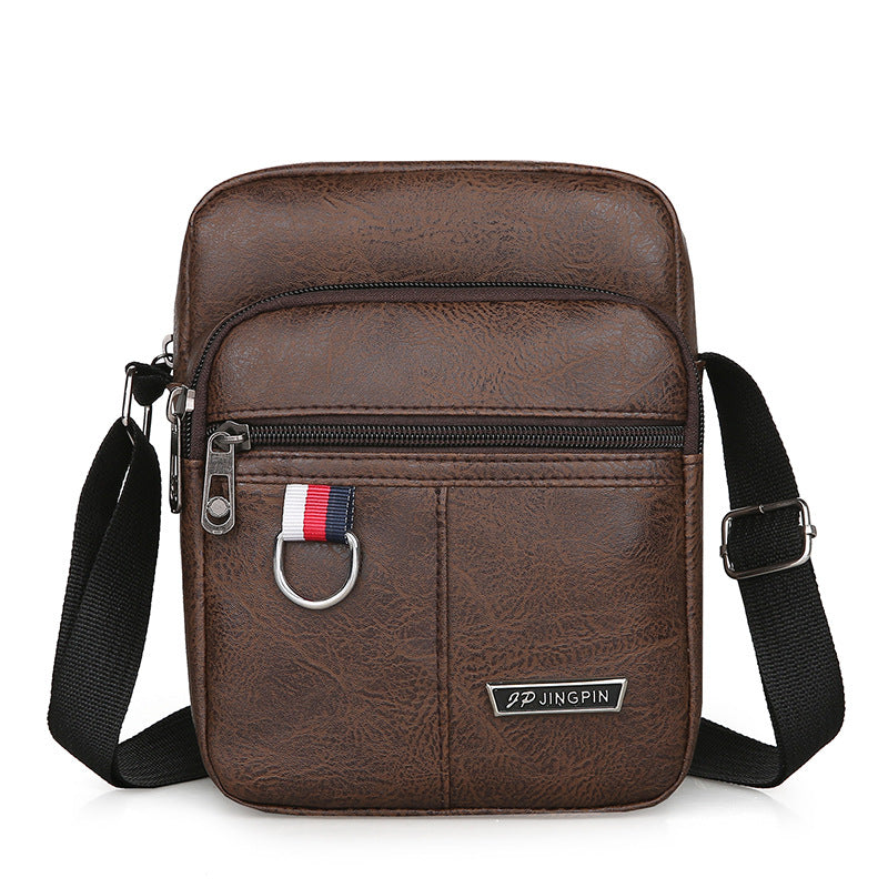 Men's Slouchy Simple Business Vertical Leisure Men's Messenger Bags