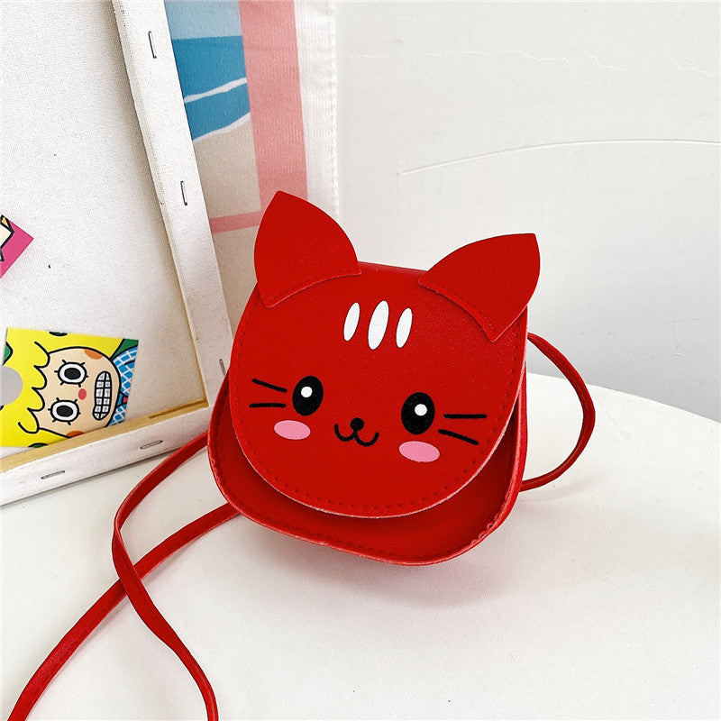 Cool Beautiful Attractive Kitty Shape Boys Children's Shoulder Bags