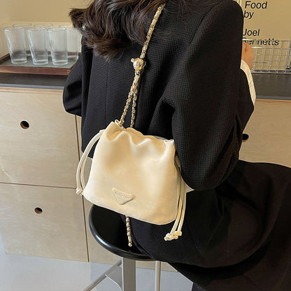 Style Sweet Burst Cream Color Fashion Crossbody Bags