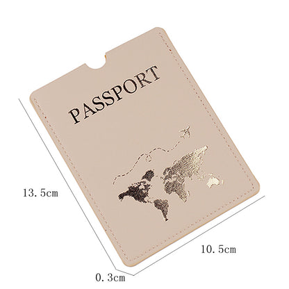 Étui pour passeport et carte - Pochette de rangement étanche pour documents d'identité