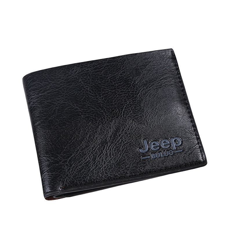 Men's Business Leisure Short Green Gift Men's Wallets